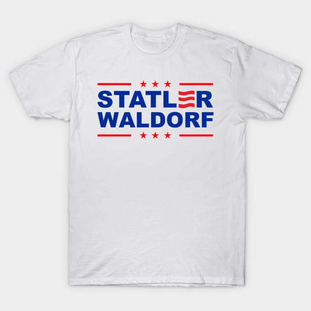 Statler and Waldorf For President 2024 T-Shirt by rajem